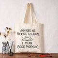 Kyoto-Lion Canvas Tote Bag Gift Idea