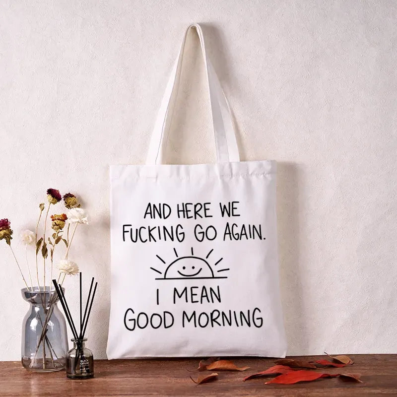 Kyoto-Lion Different Meanings Of 'Good Morning' Tote Bag