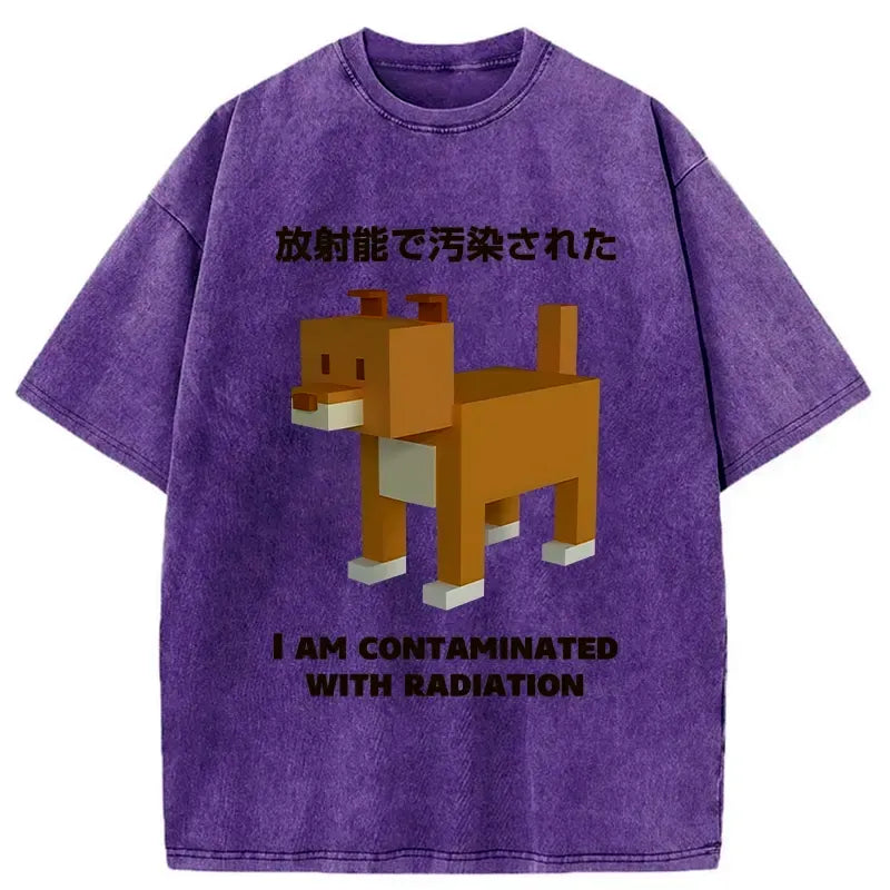 japanese vintage washed t-shirt for men