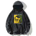 Kyoto-Lion Mouse Has A Passion For Cheese Washed Hoodie