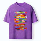 Japanese folk art unisex t-shirt