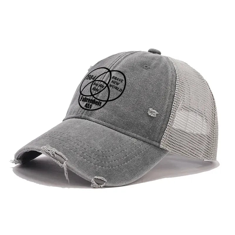Kyoto-Lion Multidimensional Thinking And Rebellion Trucker Cap