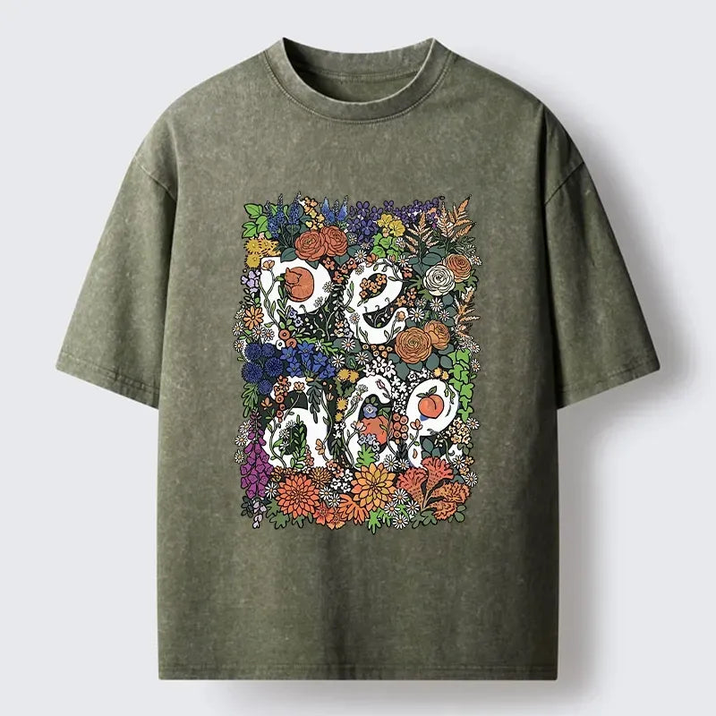 Japanese Washed T-Shirt for Everyday