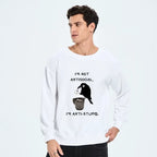 japanese crow coffee sweatshirt free shipping