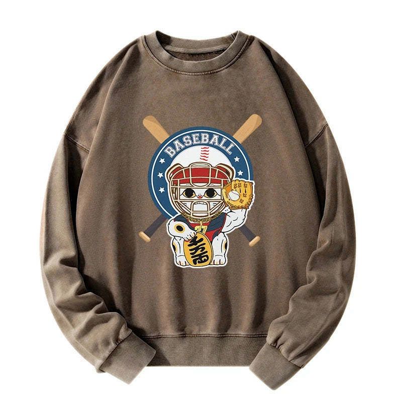 unisex japanese cat sweatshirt free shipping
