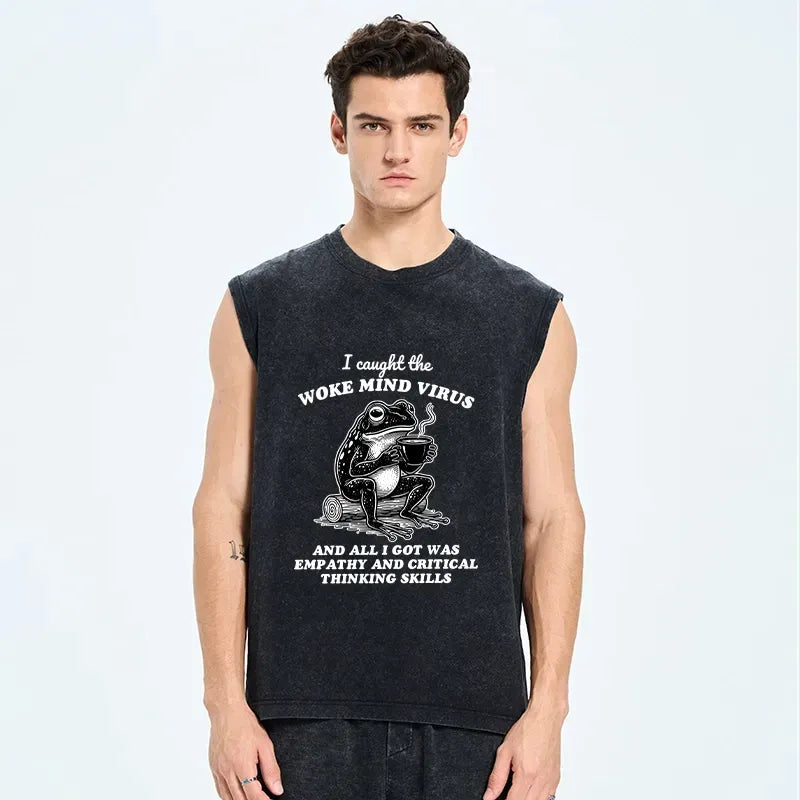 Kyoto-Lion Awakened Thinking Virus Frog Washed Tank