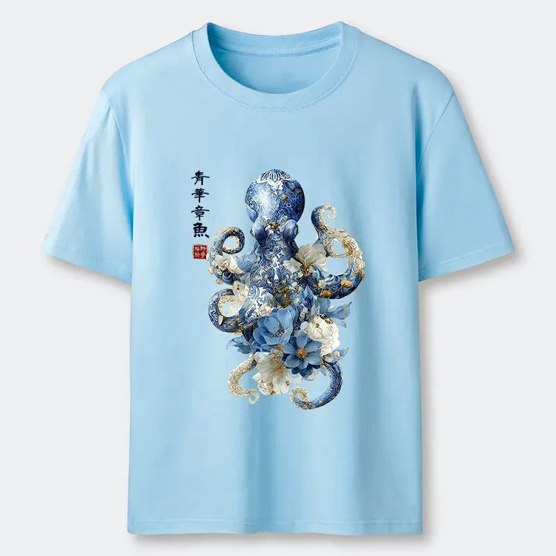Kyoto-Lion Vintage T-Shirt for Summer