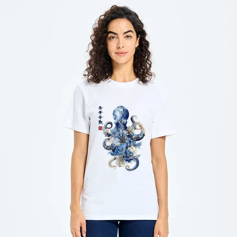 Ukiyo-e Octopus T-Shirt Best Seller