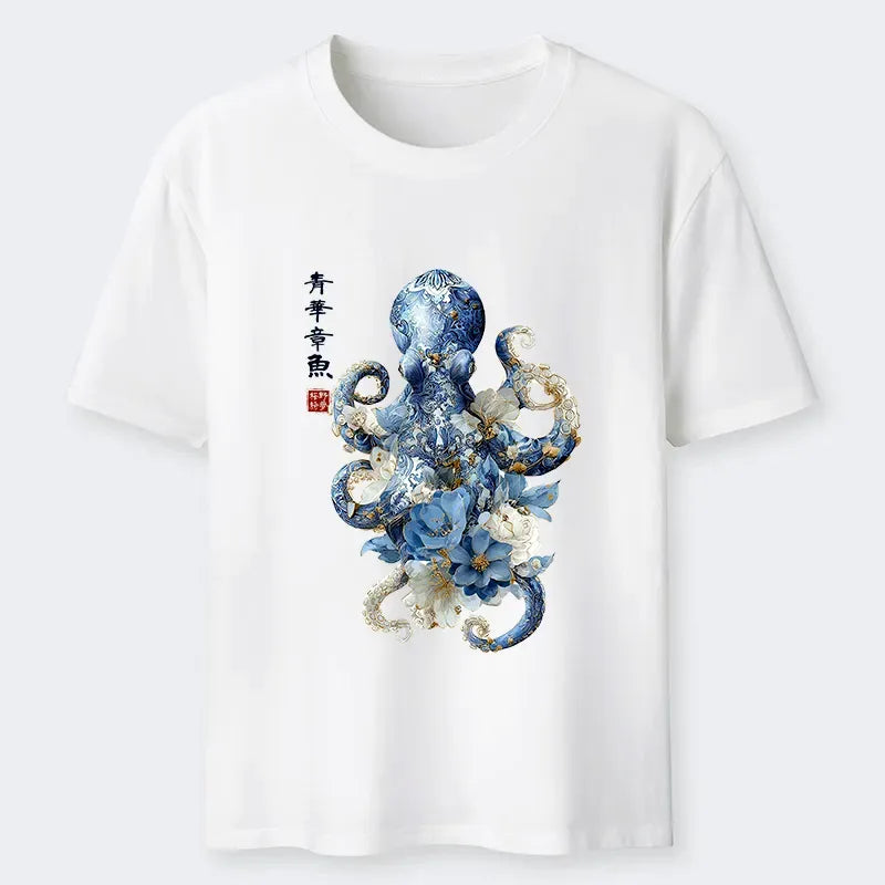 Ukiyo-e Octopus T-Shirt Best Seller
