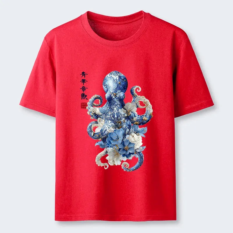 Ukiyo-e Octopus T-Shirt Best Seller
