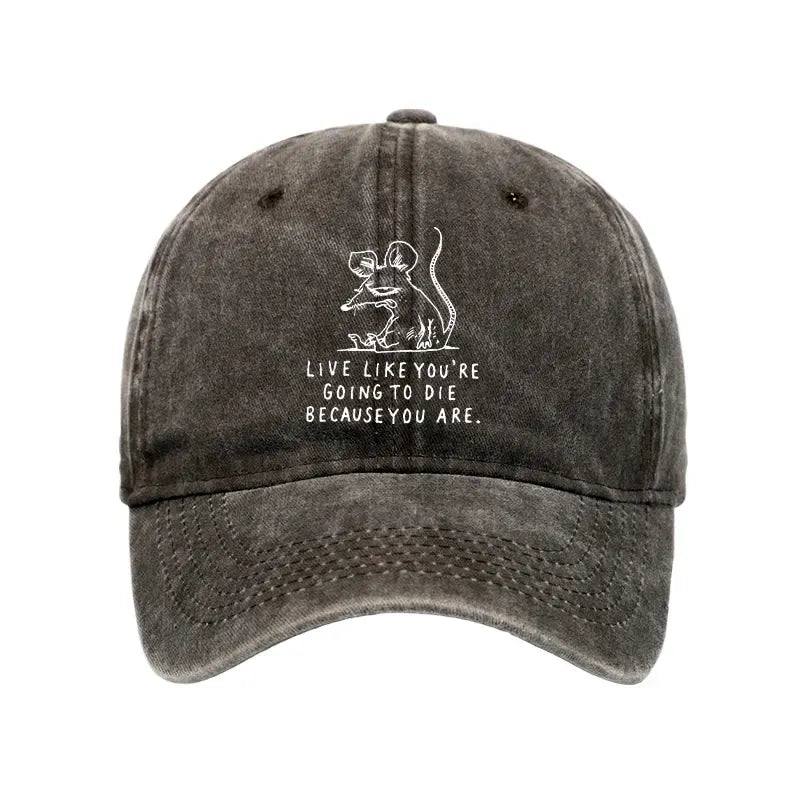 Japanese Vintage Washed Cap for Streetwear