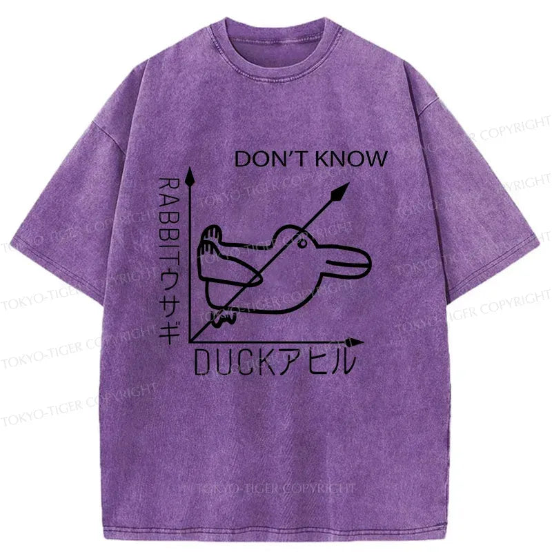 Japanese Washed T-Shirt for Daily Wear