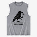 Crow Ukiyo-e Tank Top Casual Streetwear