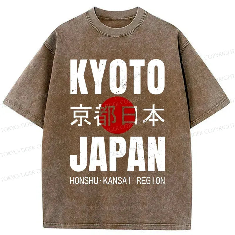 Vintage Japanese Washed T-Shirt Free Shipping