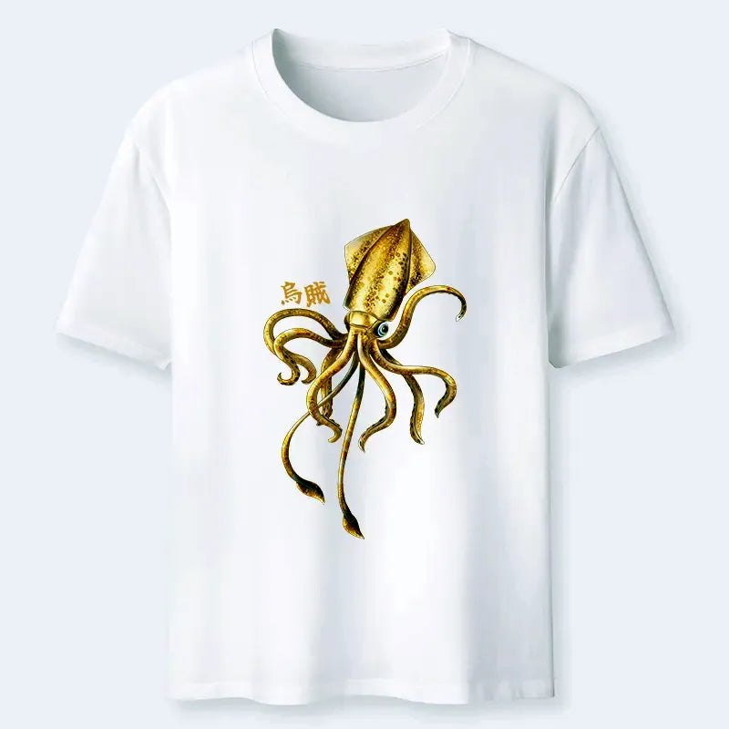 Kyoto-Lion Squid Ink Painting Classic T-Shirt