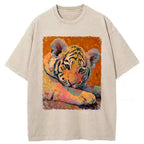 Unisex Cotton Tiger T-Shirt with Free Shipping