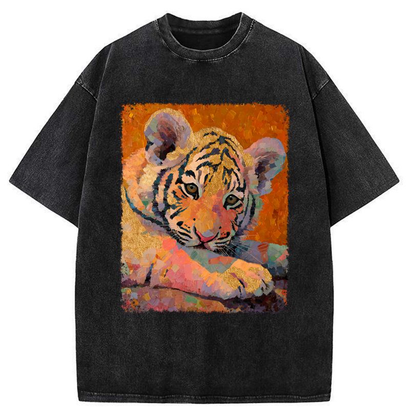Japanese Vintage Tiger Tee for Streetwear