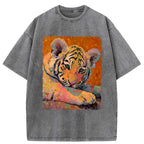 Japanese Vintage Tiger Tee for Streetwear
