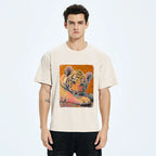 Unisex Cotton Tiger T-Shirt with Free Shipping