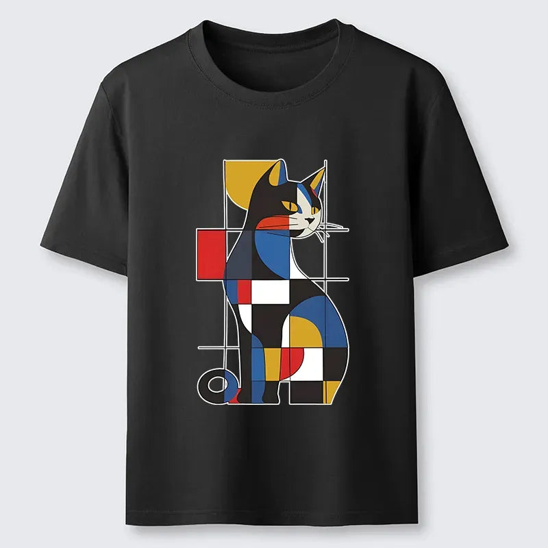 Japanese Vintage Cat T-Shirt