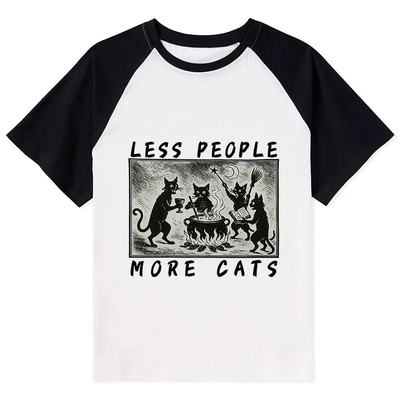 Kyoto-Lion Cat Sacrifice Ceremony Raglan T-shirt
