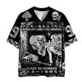 Cool Skull Mesh Jersey for Streetwear