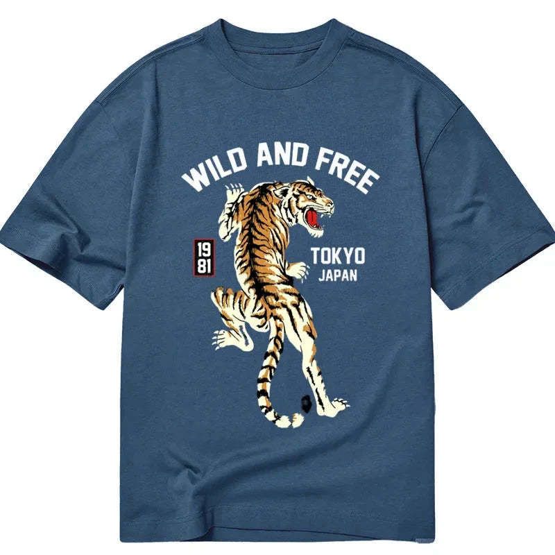 Japanese Tiger T-Shirt Free Shipping