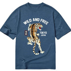 Japanese Tiger T-Shirt Free Shipping