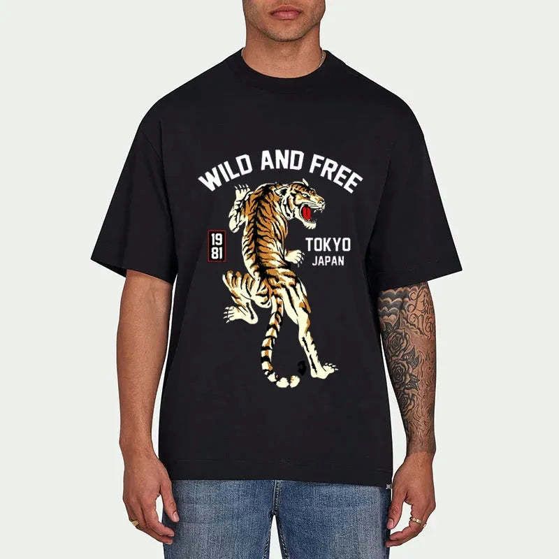 Unisex Japanese Tiger Shirt Best Seller