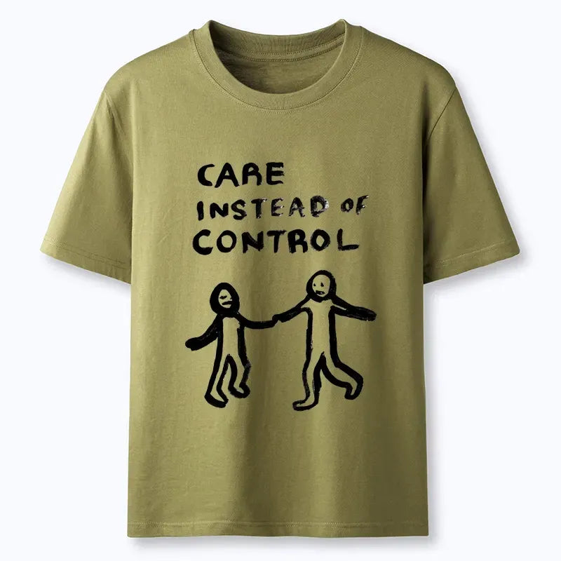 Kyoto-Lion Choose Care Not Control Classic T-Shirt