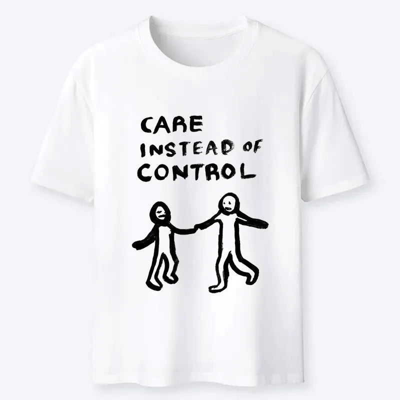 Kyoto-Lion Choose Care Not Control Classic T-Shirt