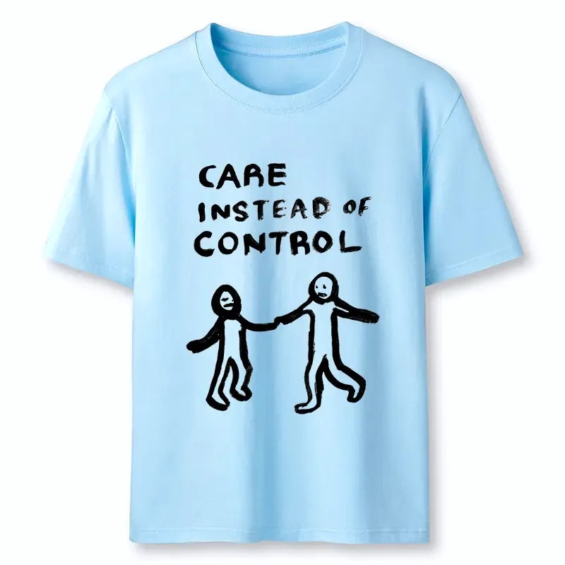 Kyoto-Lion Choose Care Not Control Classic T-Shirt