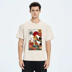 Kyoto lion shirt for daily wear
