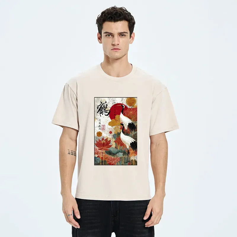 Kyoto lion shirt for daily wear