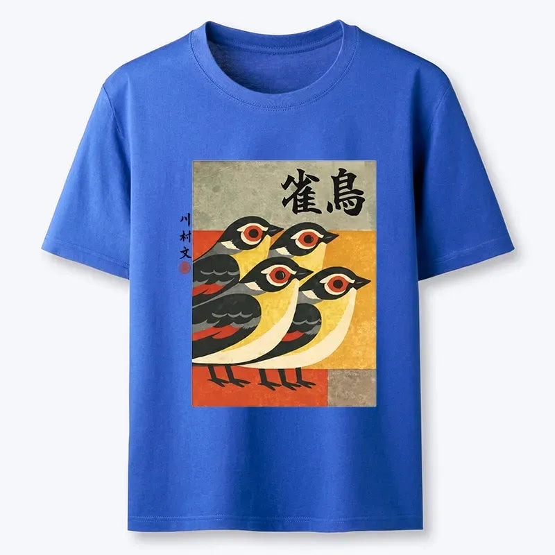 On Sale Unisex Vintage Japanese Print T-Shirt