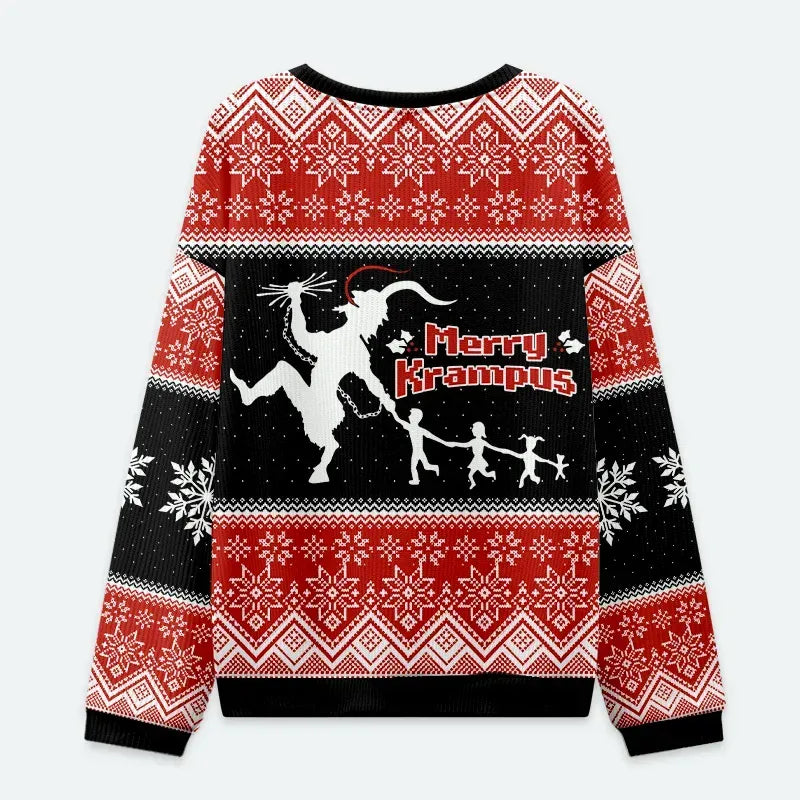Japanese Kyoto lion Krampus sweatshirt gift idea