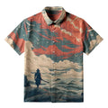 Japanese Samurai Button-up Shirt