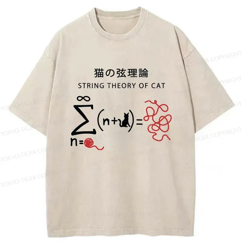 Vintage Kyoto lion cat tee streetwear style