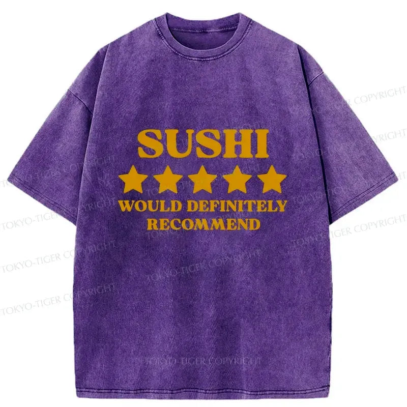 vintage japanese sushi tee gift for him