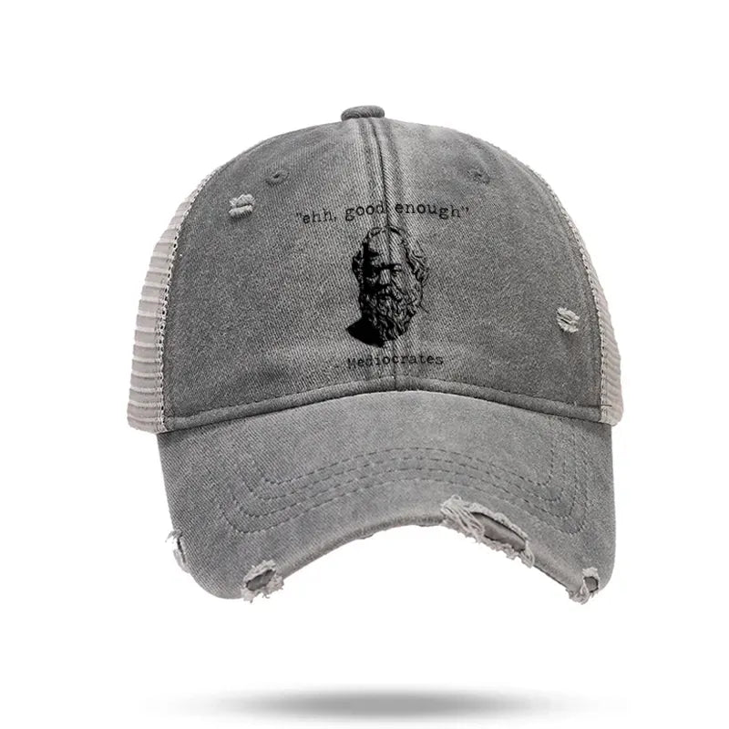 Kyoto-Lion Mediocrates Meme Trucker Cap
