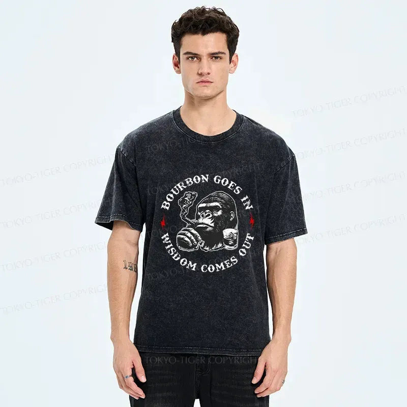 Funny Meme Washed T-Shirt for Gift