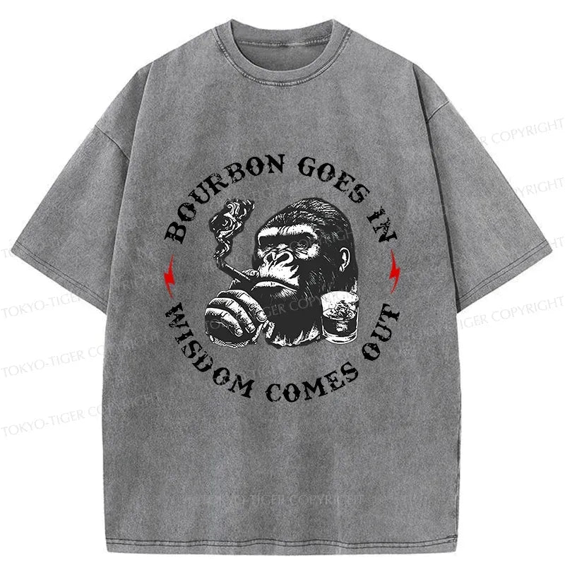 Kyoto-Lion Whiskey Unisex Casual Tee