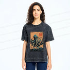 japanese ukiyo-e octopus t-shirt