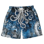 Vintage Ukiyo-e Octopus Swim Trunks on Sale