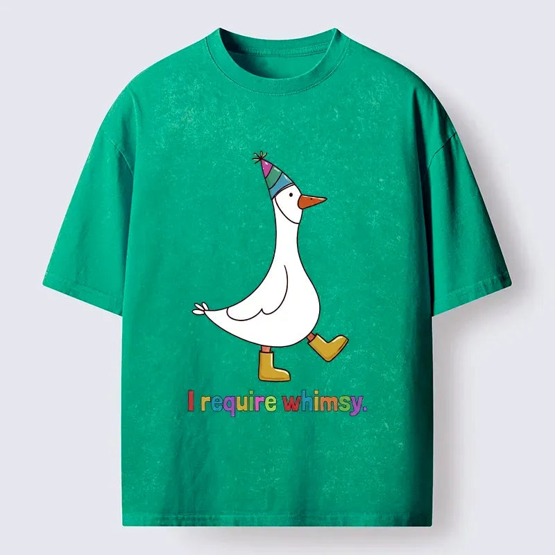 Japanese washed t-shirt for daily wear