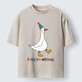 Whimsical goose t-shirt gift idea