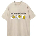 Funny Washed T-Shirt for Daily Wear