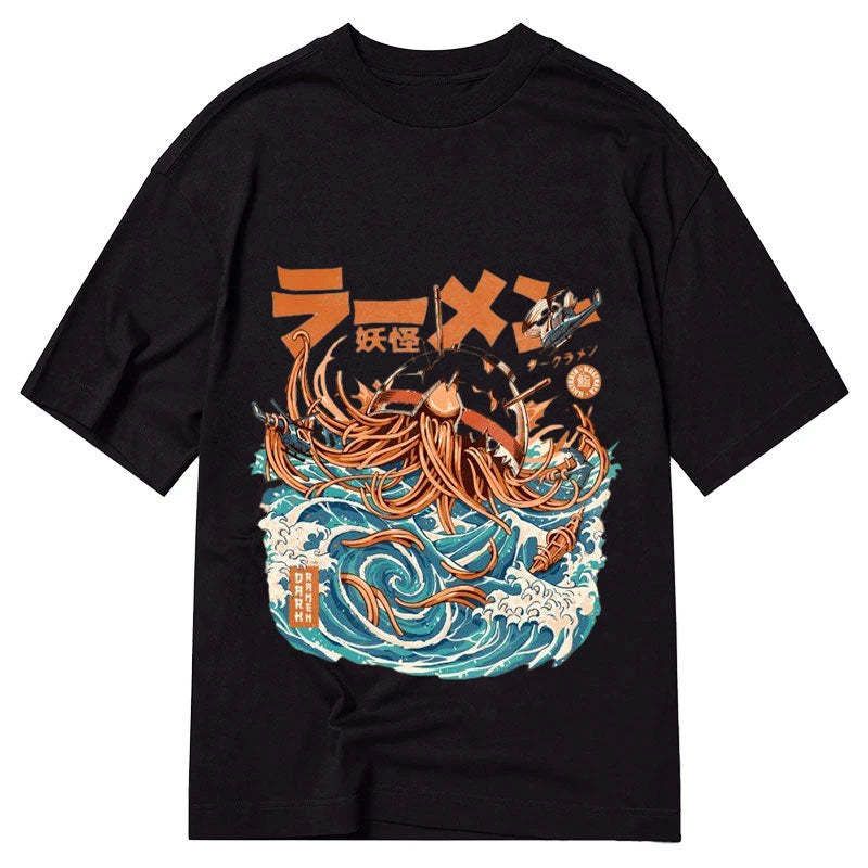 great wave off kanagawa t-shirt