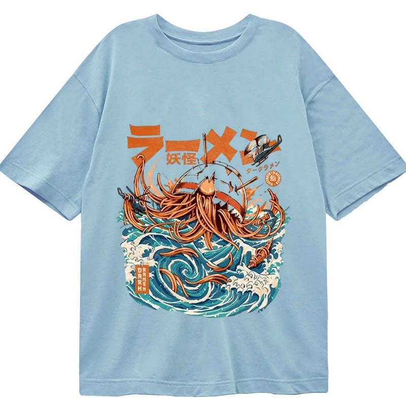 great wave off kanagawa t-shirt