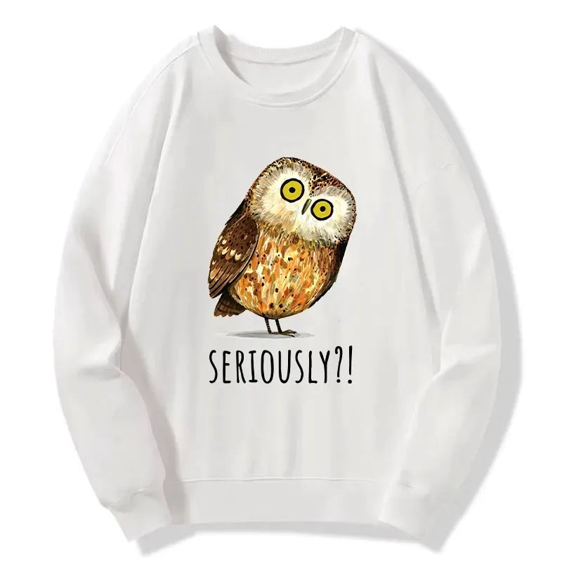 funny owl meme sweatshirt gift idea